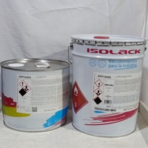 isolack  FOND PU ISODUR 1206 EXTRA BLANC THIX / CATALYSEUR  208